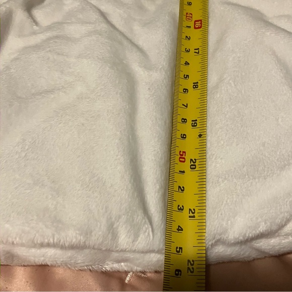 Carter’s Child of Mine White Fleece Hooded Sleep Sack 3-6 Months - Picture 6 of 8